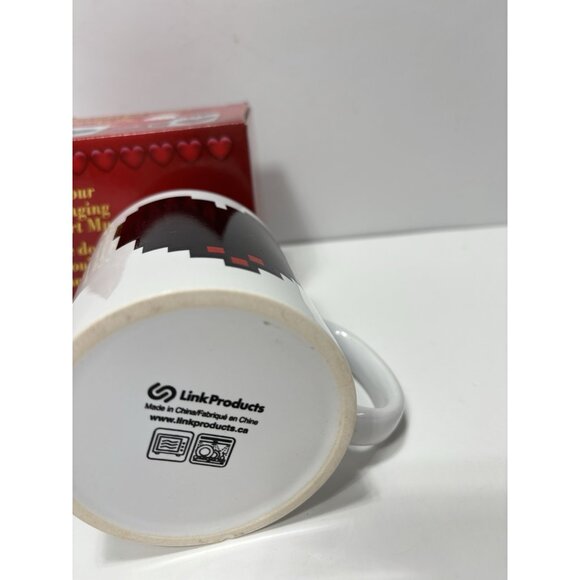 Heart Heat Sensitive Color Changing Mug Ceramic Funny Gift Cute Color Change Cup - Picture 4 of 8